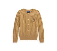 Tan Cárdigan de algodón con Polo Bear 4 YRS