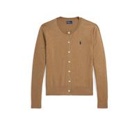 Tan Cárdigan de algodón y elástico L
