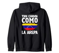 Tan Chama como La Arepa Bandera Venezuela Orgullo Venezolano Sudadera con Capucha
