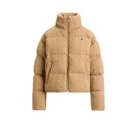 Tan Chaqueta acolchada de lana y cachemira XL