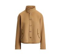 Tan Chaqueta de lana de doble cara S