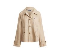 Tan Chaqueta de sarga de algodón L