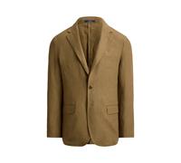 Tan Chaqueta de traje Polo Soft de lino EU 52