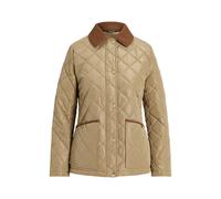 Tan Chaquetón campero acolchado con ribete XL