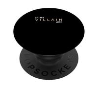 Tan Color In My Villain ARC Tan Graphic PopSockets PopGrip Adhesivo