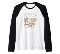 Tan Color Never Sold out Tan Graphic Camiseta Manga Raglan