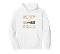 Tan Color Say Less Real Ones Tan WT Graphic Sudadera con Capucha