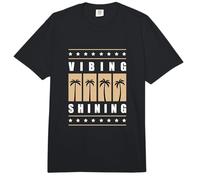 Tan Color Vibing Gráfico Bronceado Brillante Comfort Colors Adult Heavyweight T-Shirt