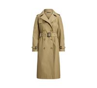 Tan Gabardina con doble botonadura XL