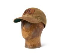 Tan Gorra trucker de cuero vuelto. TALLA ÚNICA