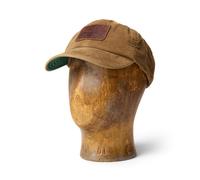 Tan Gorra trucker de pana con parche de piel TALLA ÚNICA