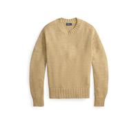 Tan Jersey de algodón con cuello redondo XL