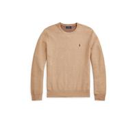 Tan Jersey de punto de piqué de algodón L