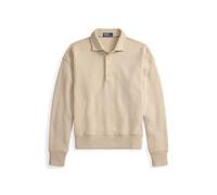 Tan Jersey tipo polo acanalado Relaxed Fit XXL