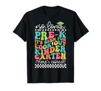 Tan largo Pre-K Ha sido divertido Cuidado Jardín de infantes Niño Niña Camiseta