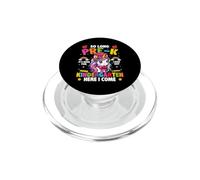 Tan Largo Pre-K Mira hacia Fuera el jardín de Infantes aquí vengo - Pre-K Grad PopSockets PopGrip para MagSafe