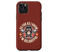 Tan lejos como yo sé, soy delicioso gracioso gorila meme Carcasa para iPhone 11 Pro