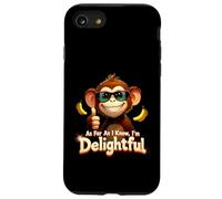 Tan lejos como yo sepa, Soy un Encantador Animal Mono Humor Dicho Carcasa para iPhone SE (2020) / 7/8