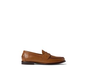 Tan Mocasín penny Alston de piel EU 42