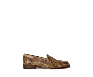 Tan Mocasines Wynnie de piel repujada EU 40