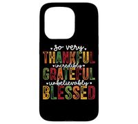 Tan Muy Agradecido Increíblemente Agradecido Bendito Carcasa para iPhone 15 Pro