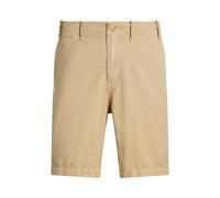 Tan Pantalón corto de lino y algodón 42