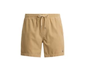 Tan Pantalón corto prepster Polo de pana XXL