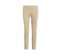 Tan Pantalón de sarga de algodón y elástico 44