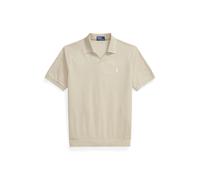 Tan Polo de piqué de jacquard XL