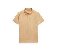 Tan Polo de piqué elástico Custom Slim Fit M