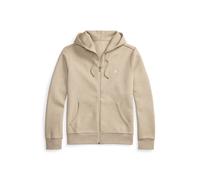 Tan Sudadera de punto doble y cremallera XXL