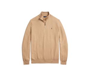 Tan Tallas Grandes - Jersey de punto estilo piqué de algodón XLT