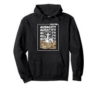 Tan The Utter Audacity Tan Color Graphic Sudadera con Capucha