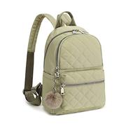 TAN.TOMI Mochila para mujer, pequeña, de nailon, resistente al agua, mochilas, mochilas, mochilas, mochila para casual, escuela, viajes, senderismo, trabajo, gris