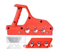 Tanakeji Cepillo de yeso, cortador de precisión manual para carpintería, cortador de placas de yeso de 45° y 60°, para rodapiés, yeso y paredes