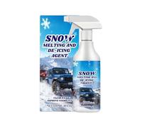 Tanakeji Spray de esmalte para parabrisas, 120 ml, removedor de descongelación rápida, para el parabrisas del coche, para SUV, sedán, camión, coche, automóvil