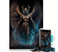 Tanatos, el Dios de la Muerte Rompecabezas de 1000 Piezas para Adultos Juguete de lógica Mental Diversión Tranquila Corte Firme Regalo Ideal 50x75cm