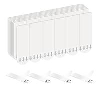 TANCUDER 120 PCS Tiras para Colgar Cuadros Tiras Adhesivas para Colgar Cuadros y Marcos Bandas Adhesivas para Colgar Tiras Cuelga Cuadros Tiras Adhesivas para Montaje en Pared para Imágenes 45*16mm