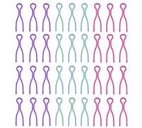 TANCUDER 60 PCS Clips para Bobina de Plástico Abrazaderas de Hilo de Bobina Soportes Buddies para Bobinas de Hilo Pinzas de Carrete de Hilo Clips Organizador Hilos para Máquina de Coser (3 Colores)