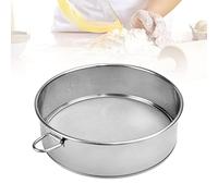 TANCUDER Tamices de Harina de 20cm Colador de Harina Fina Tamiz de Reposteria Tamices de Malla de Acero Inoxidable 304 Tamizador de Harina Manual Tamiz para Hornear de Malla Fina Redondo