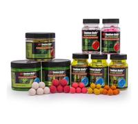 Tandem Baits Juego de 8 cebos para carp Pop Up de 16 mm y 16 mm de diámetro. Perfection Pop Up de 16 mm. Mini Pop Up de 12 mm. Fluo Mini Pop Up de 12 mm. Accesorio para pesca profesional y