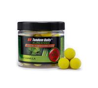 Tandem Baits SuperFeed Diffusion Mini Fluo Pop-Up Coco Vanilla Carpfen-Popp-Ups,Carpas de pesca sin esfuerzo,Cebo para pesca de peces grandes, 16 mm, 70 g
