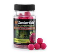 Tandem Baits SuperFeed Mini Fluo Pop-Up,Flauta y fresa para carpas, pesca sin esfuerzo,cebo para pesca de peces grandes, para profesionales y pescadores aficionados de 12 mm, 30 g