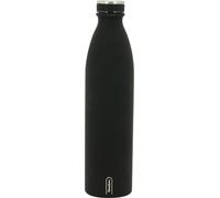 TANDEM - Botella Agua Acero Inoxidable 1 Litro - Negra, Botella Térmica para Adultos Unisex - Termo Agua Fría y Caliente