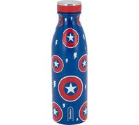 TANDEM - Botella Agua Acero Inoxidable 500ML - Modelo Escudos, Botella Térmica para Adultos Unisex - Termo Agua Fría y Caliente