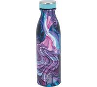TANDEM - Botella Agua Acero Inoxidable 500ML - Modelo Purple Power, Botella Térmica para Adultos Unisex - Termo Agua Fría y Caliente