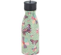 Tandem Botella Térmica 350ml, BUTTLERFLY Acero Inoxidable, Doble Pared, Sin BPA, Antigoteo, Mantiene Frío 24h, Calor 12h