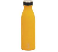 Tandem Botella Térmica 500ml, FLUOR ORANGE Acero Inoxidable, Doble Pared, Sin BPA, Antigoteo, Mantiene Frío 24h, Calor 12h
