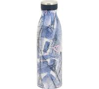 Tandem Botella Térmica 500ml, FRANCE Acero Inoxidable, Doble Pared, Sin BPA, Antigoteo, Mantiene Frío 24h, Calor 12h