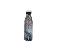 Tandem Botella Térmica 500ml Thunder, Acero Inoxidable, Negro Gris Azul, Doble Pared Antigoteo, Sin BPA, Unisex